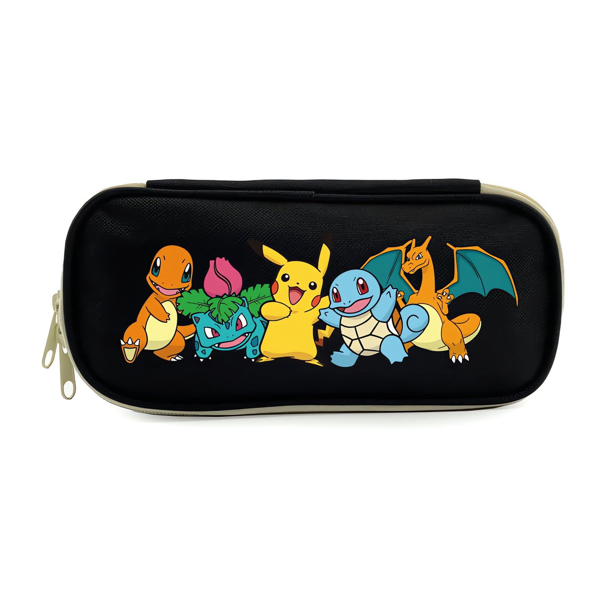 Black Pokémon pencil case with Pikachu – E