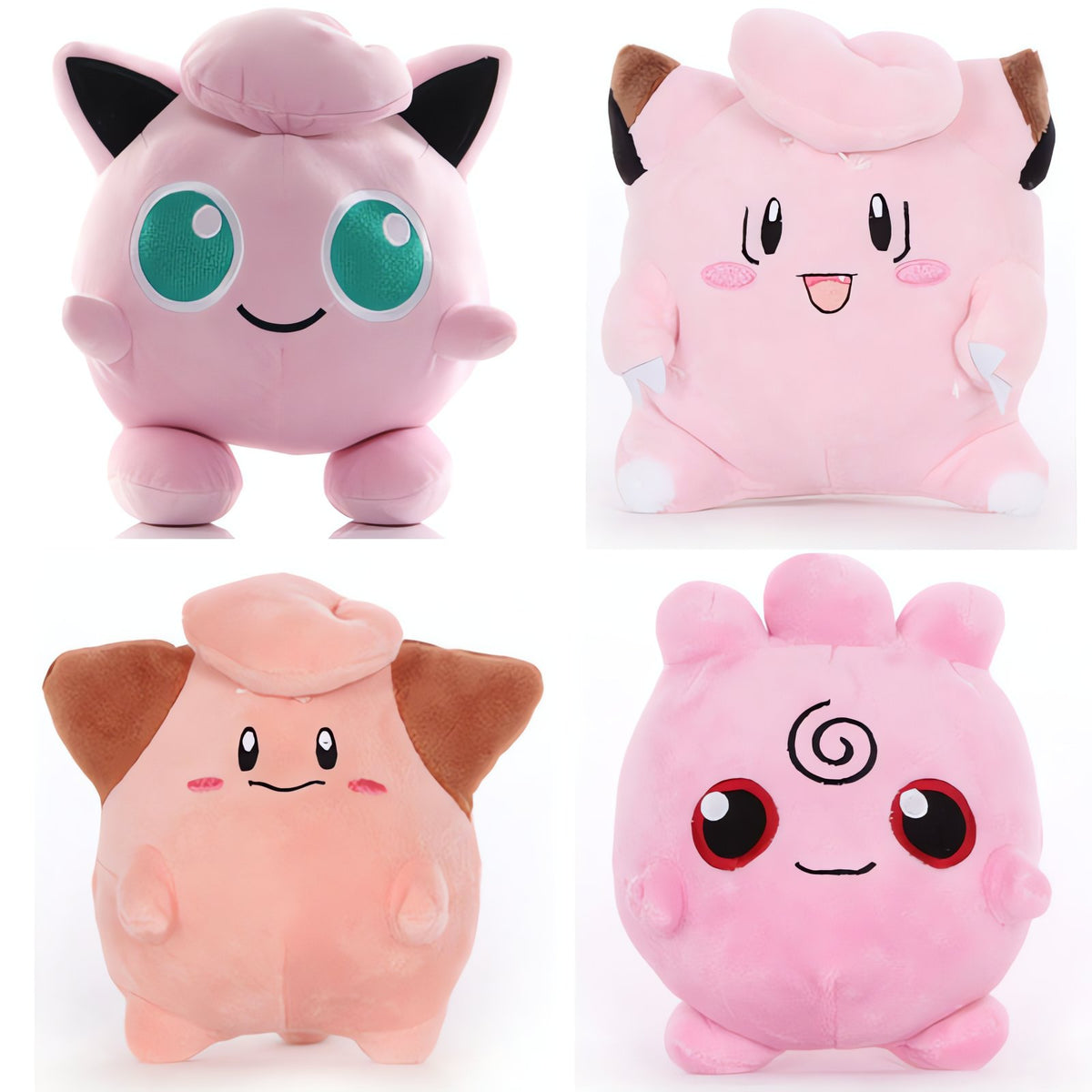 Pink Pokémon plush toys, 15cm