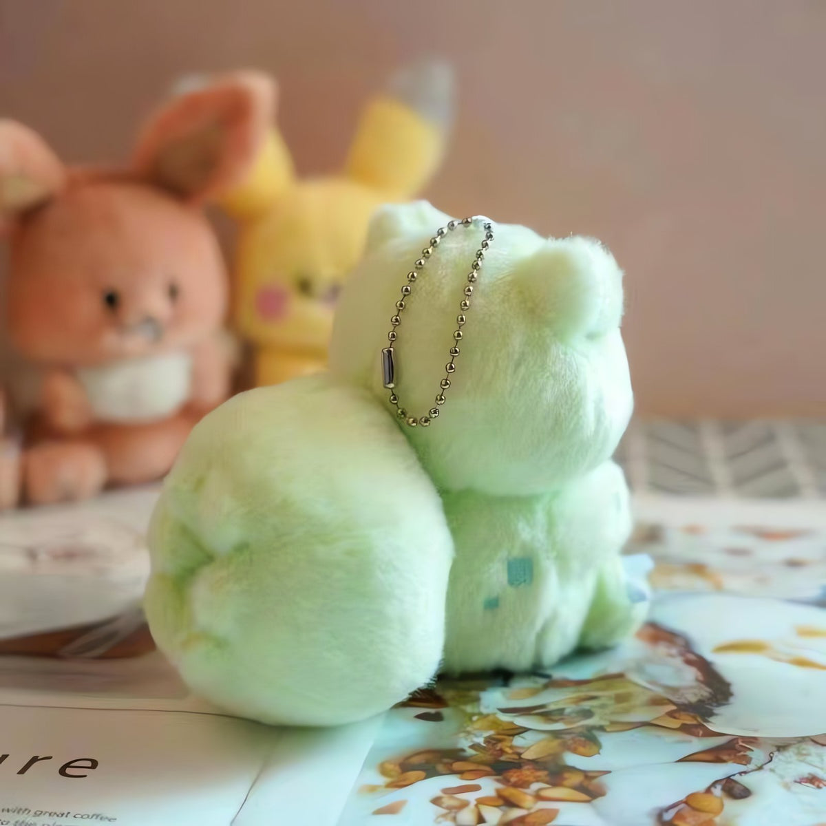 Pokémon plush keyring with chain – photo 11