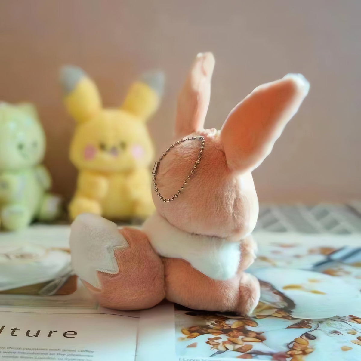 Pokémon plush keyring with chain – photo 15