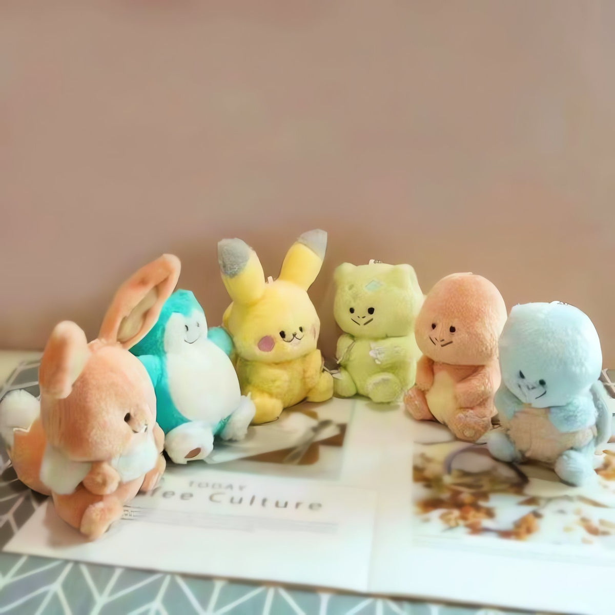 Pokémon plush keyring with chain – photo 18