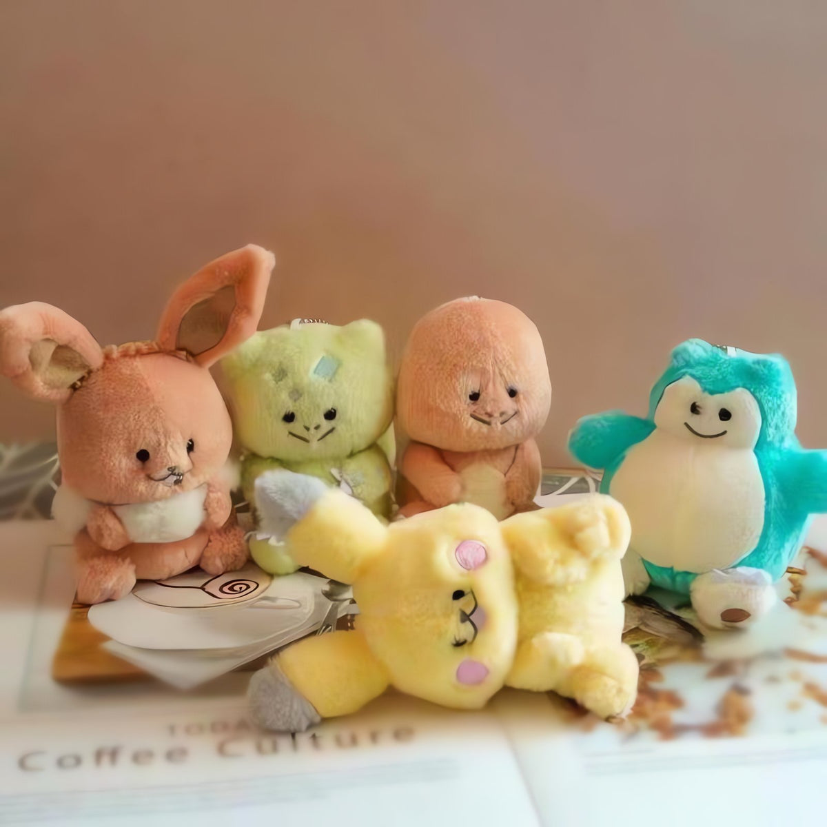 Pokémon plush keyring with chain – photo 19