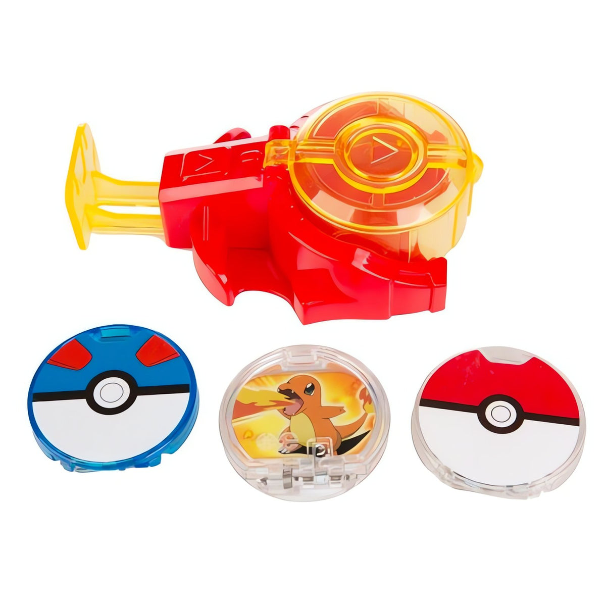 Pokémon pocket launcher with discs – Charmander