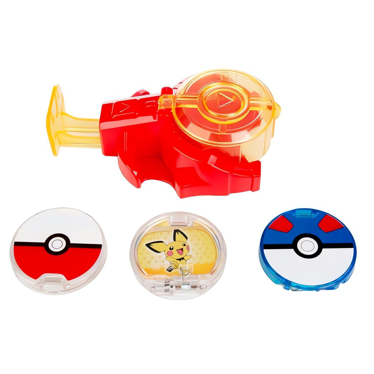 Pokémon pocket launcher with discs – Pikachu