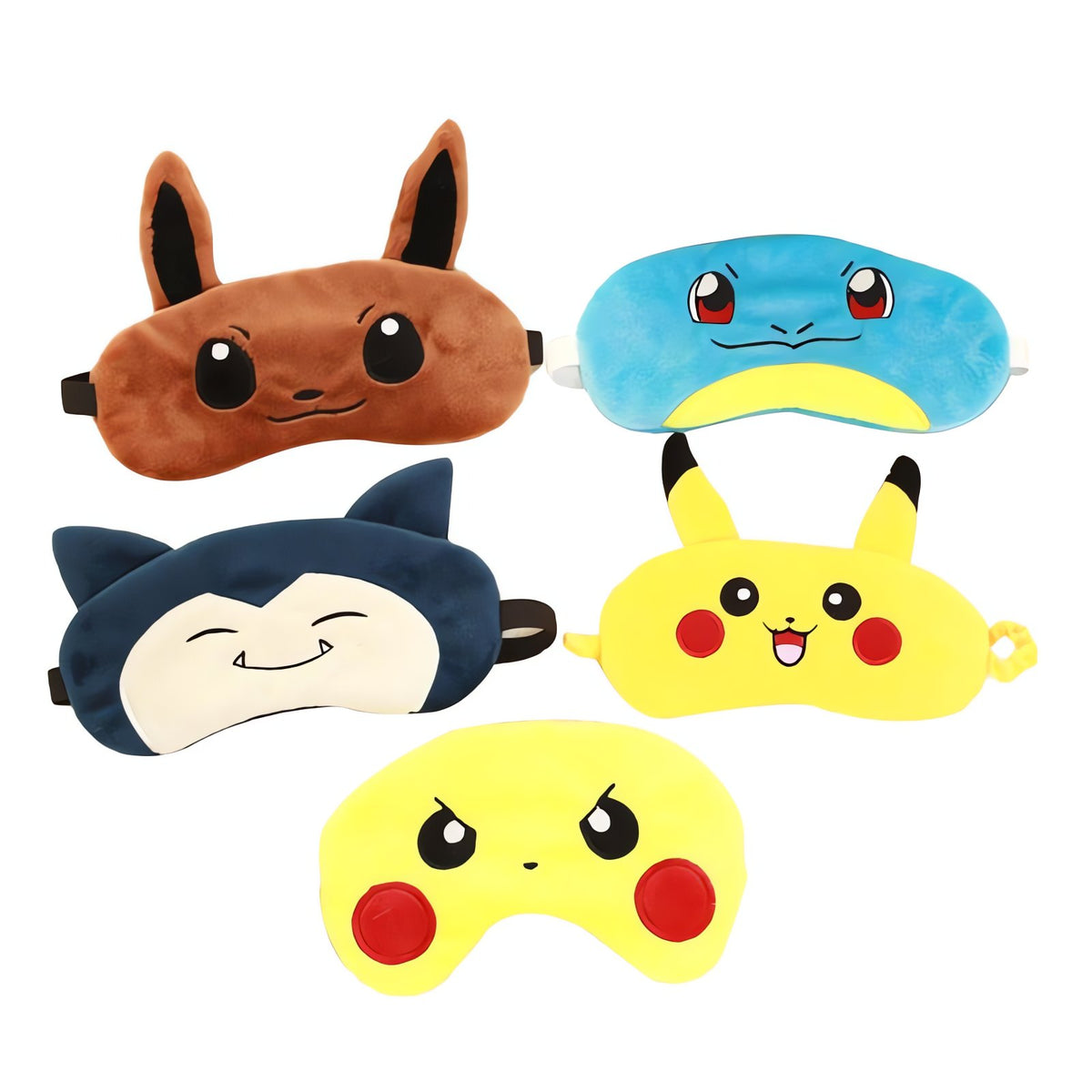 Pokémon sleep mask in flannel
