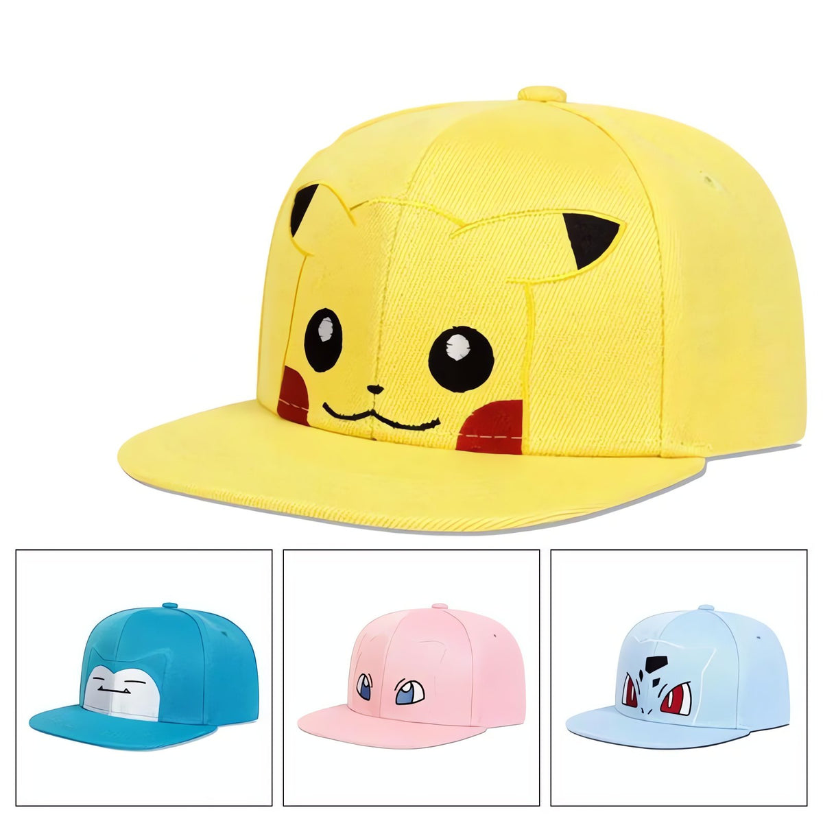 Pokémon snapback baseball cap