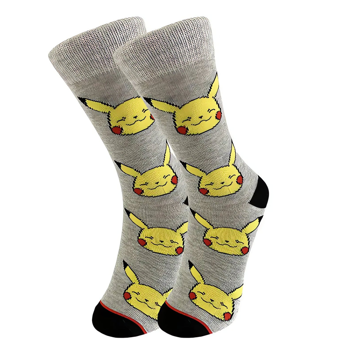 Pokémon socks with Pikachu and Eevee designs – 1 Pair Pikachu B