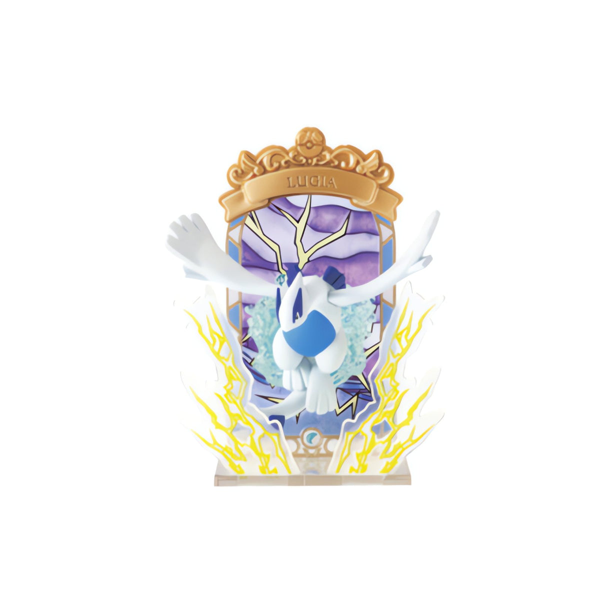 Pokémon Stained Glass Collection figure, 10cm – A