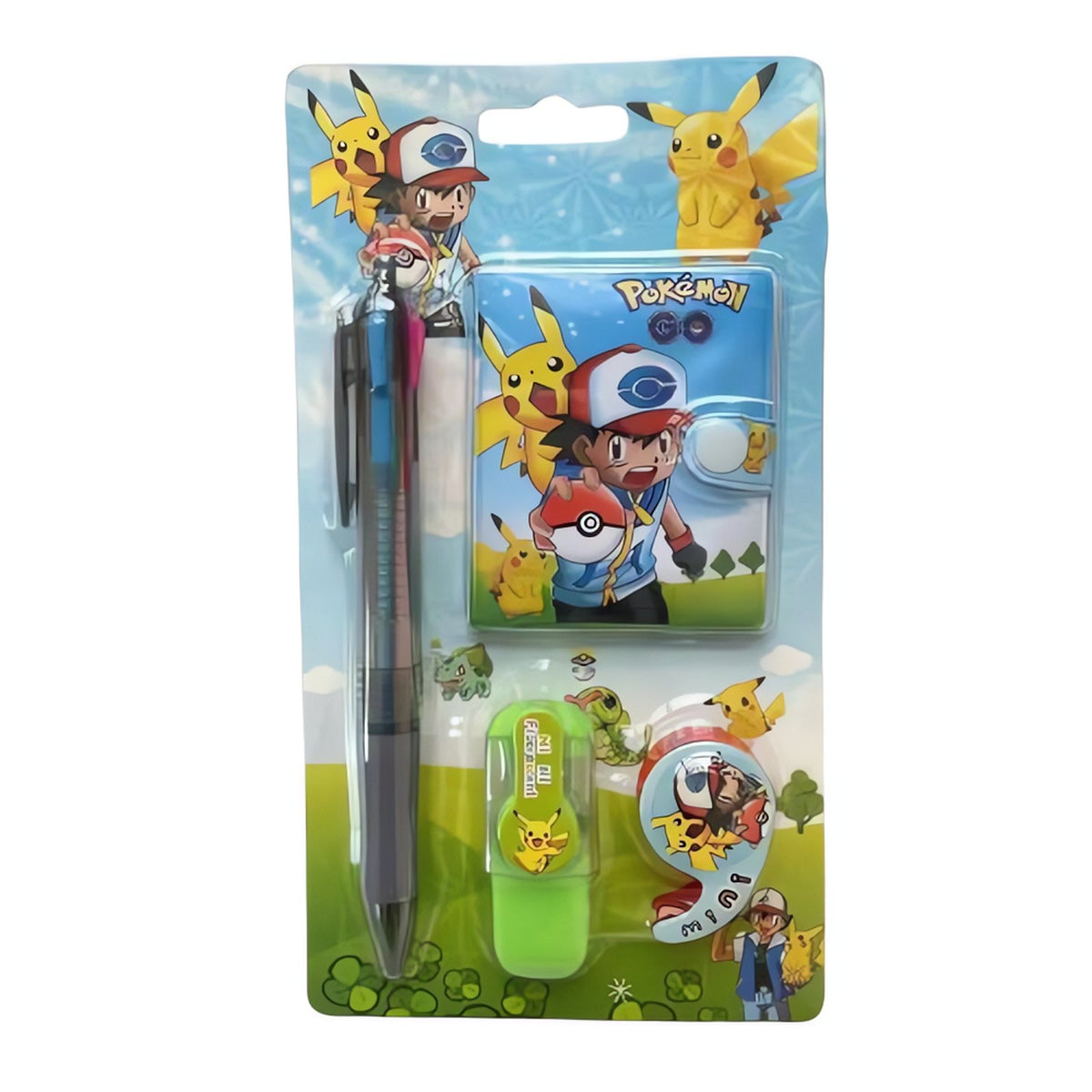 Pokémon writing and school set – Ash Ketchum