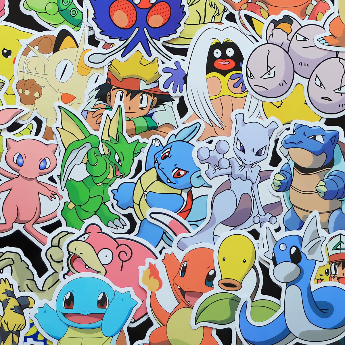 Pack of 80 Pokémon stickers
