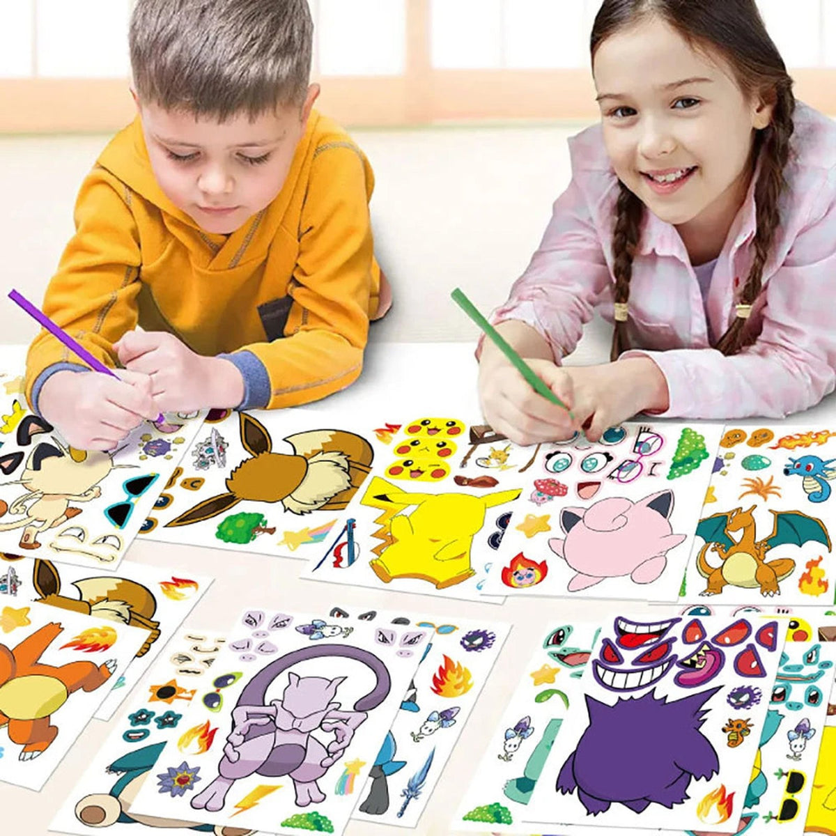 Pokémon sticker puzzle set – photo 5