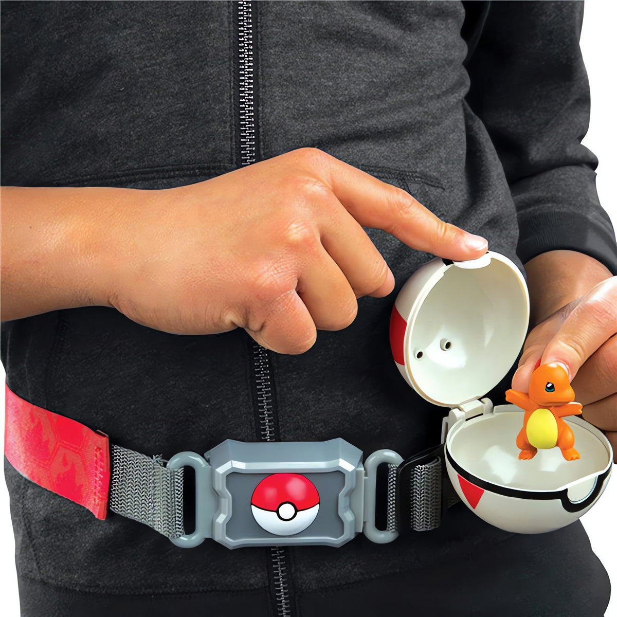 Pokémon trainer belt with Eevee figure and Poké Balls – photo 4