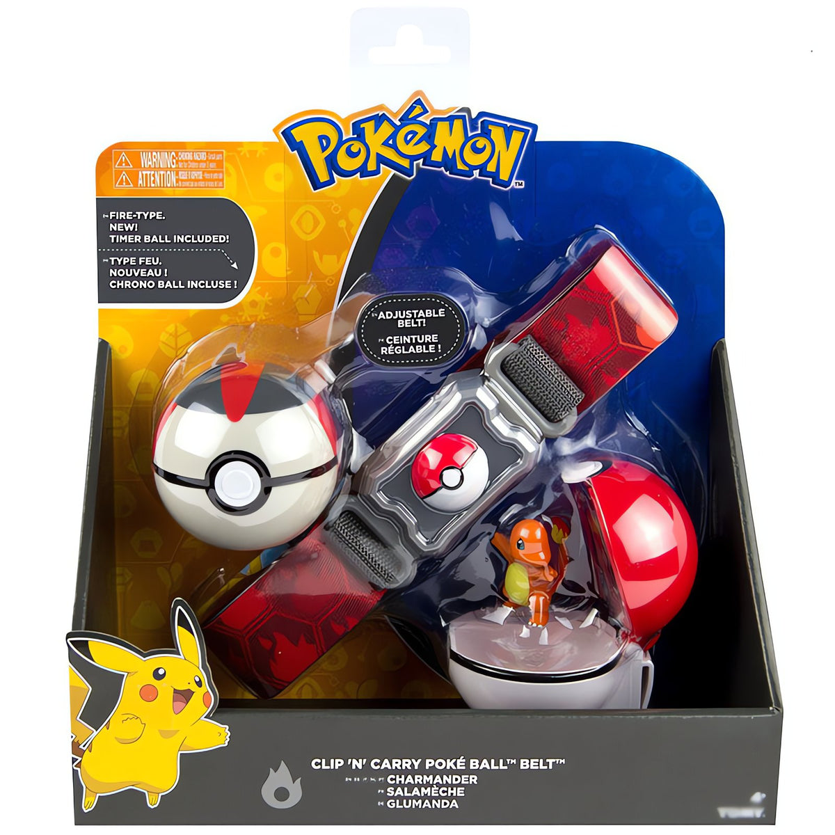 Pokémon trainer belt with Poké Ball and figure – photo 10