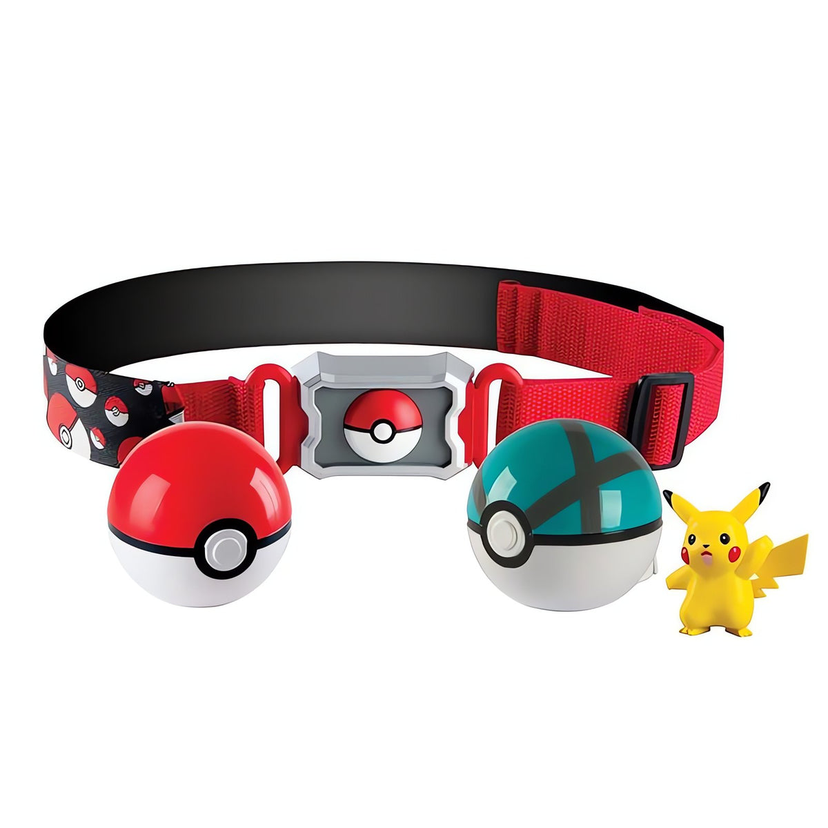 Pokémon trainer belt with Poké Ball and figure – Pikachu 2