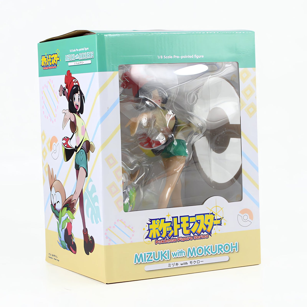 Pokémon trainer collectable figure with partner Pokémon – photo 2