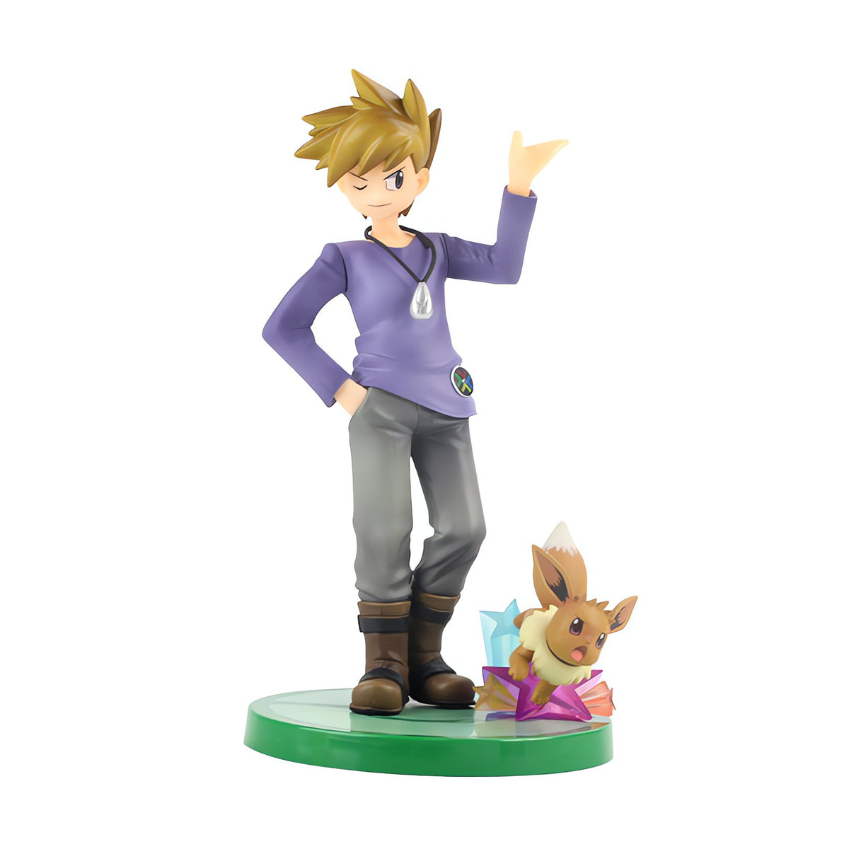 Pokémon trainer collectable figure with partner Pokémon – photo 21