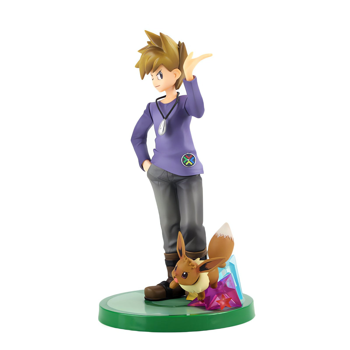 Pokémon trainer collectable figure with partner Pokémon – photo 8