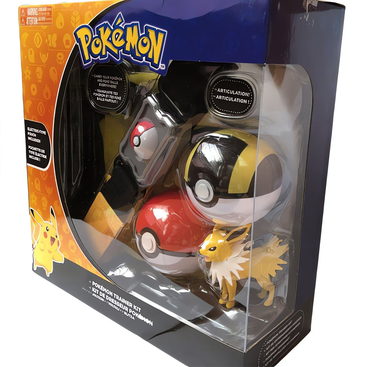 Pokémon trainer set with belt, Poké Balls, bag and figure – photo 4