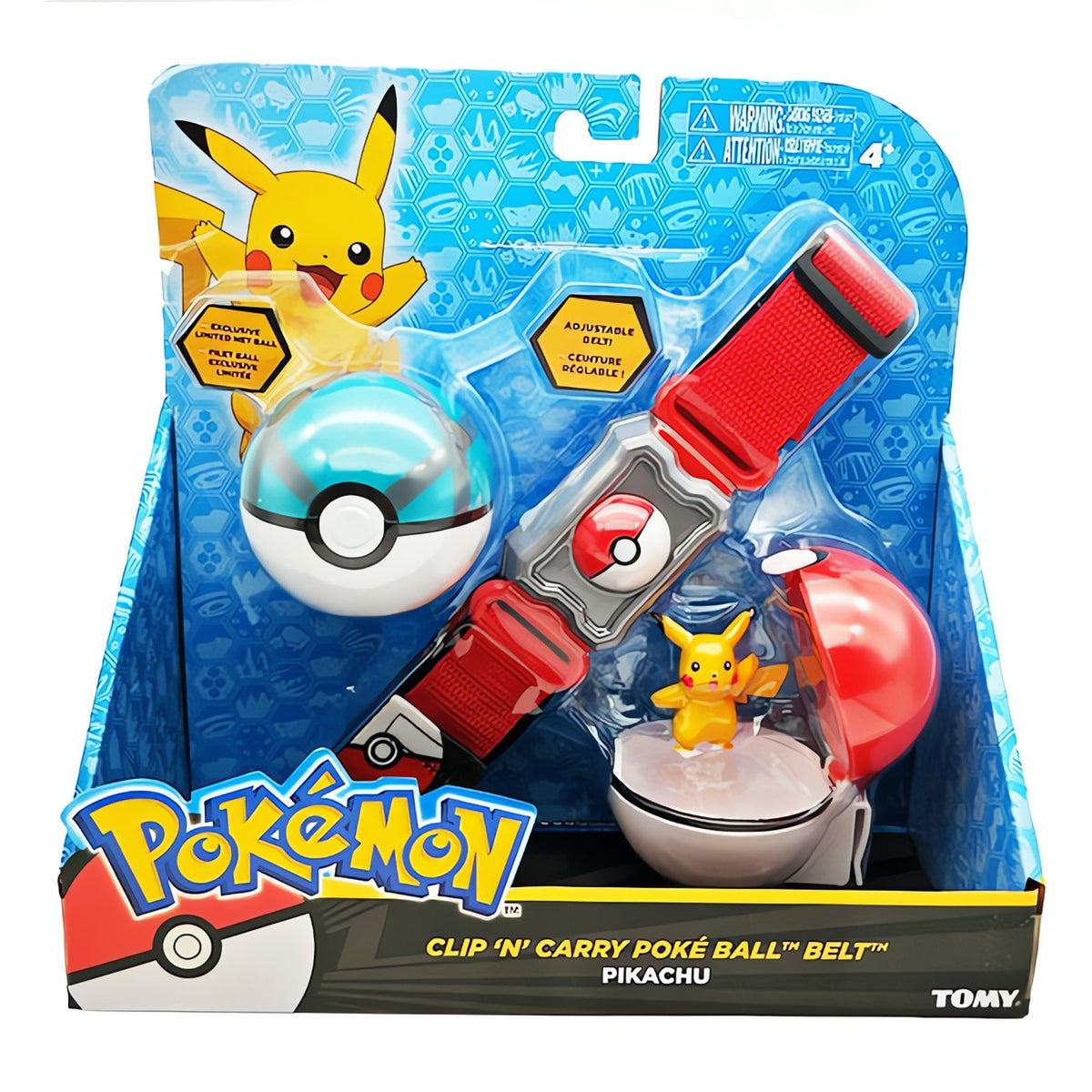 Pokémon trainer set with belt, Poké Balls, bag and figure – photo 7