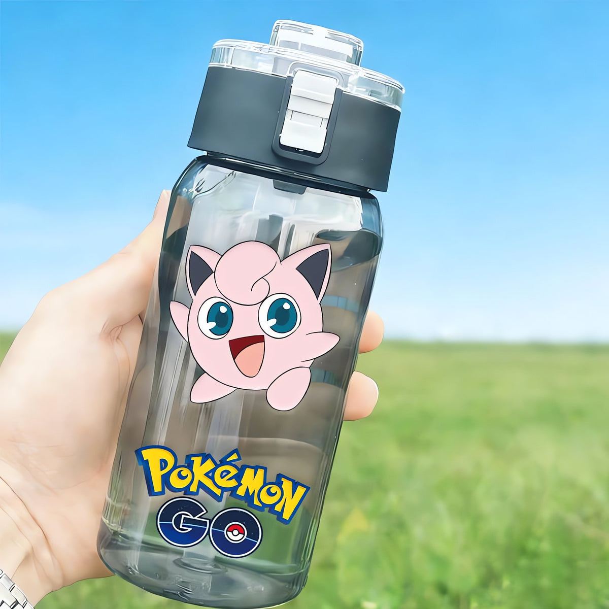 Pokémon water bottle, 600ml – Jigglypuff
