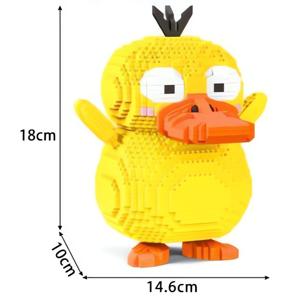 Psyduck building block set, 2,570 pieces – photo 2