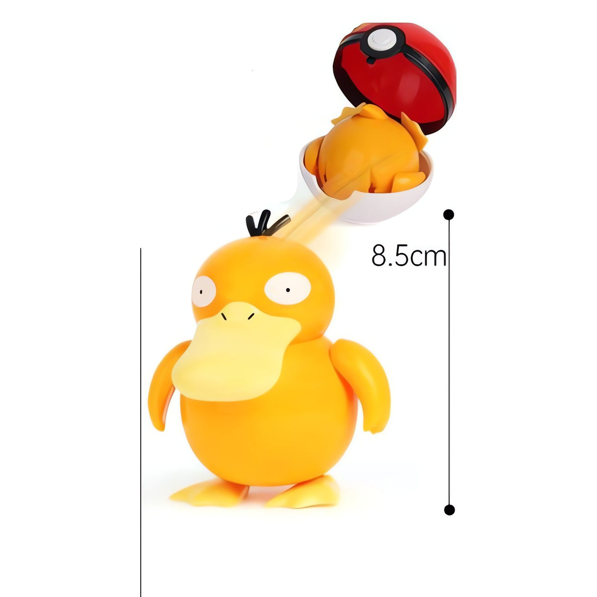 Psyduck figure with Poké Ball – photo 3