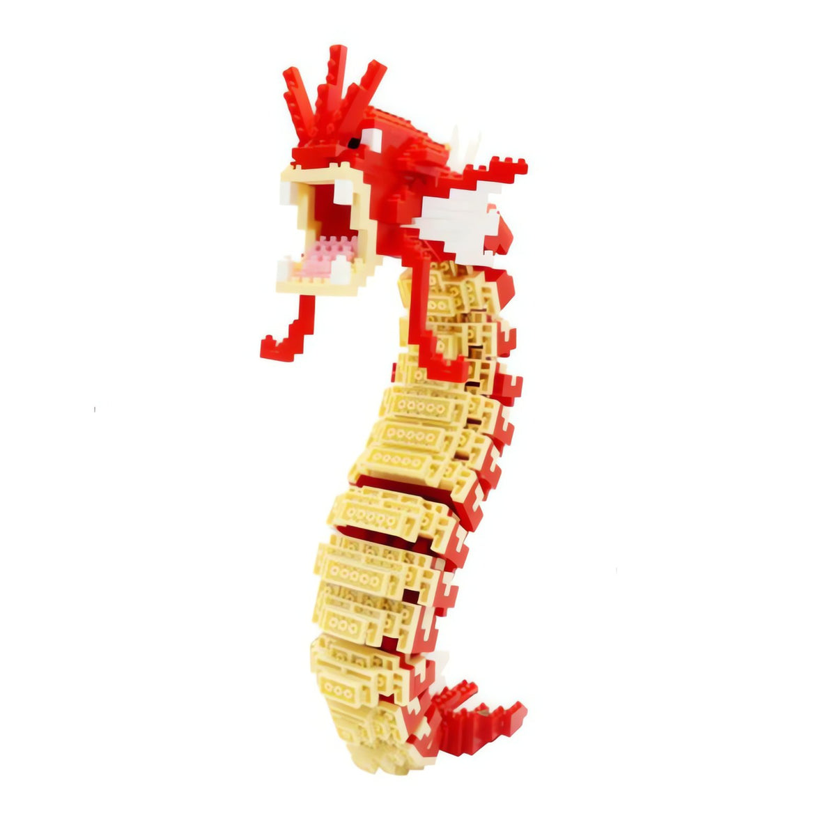 Red Gyarados building block set