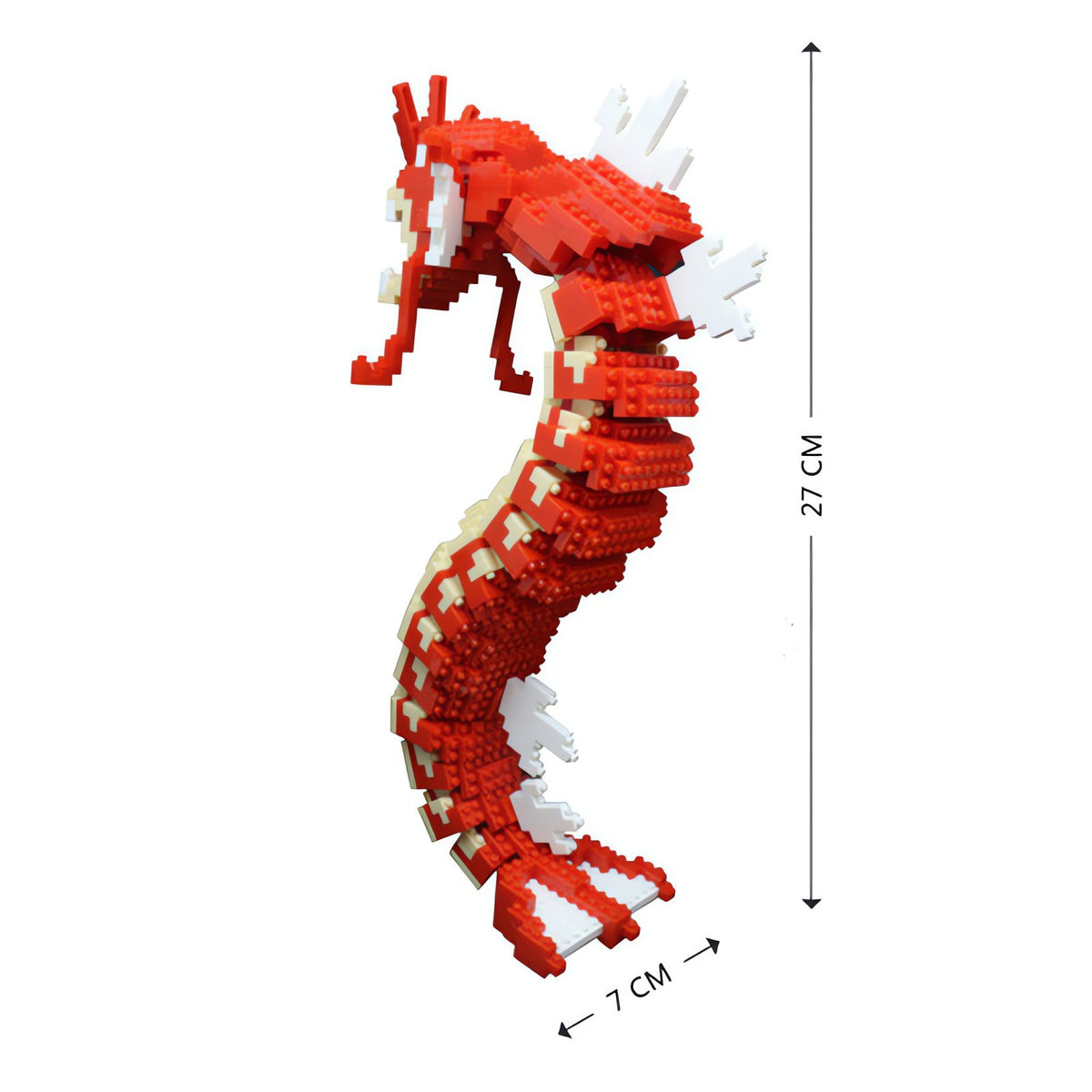 Red Gyarados building block set – photo 2
