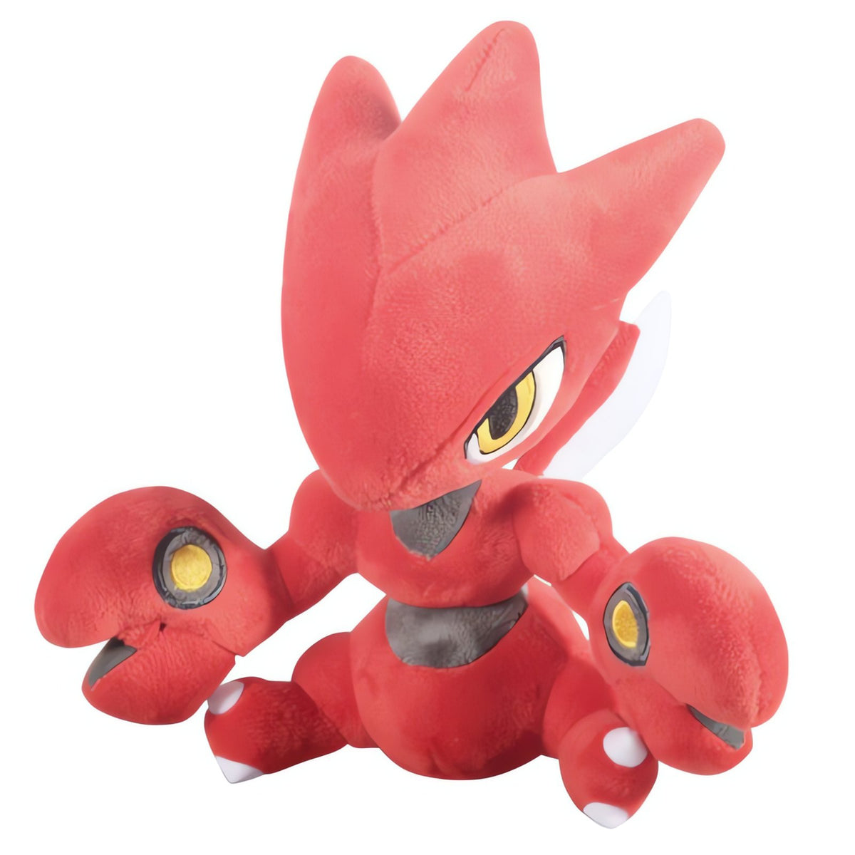 Scizor plush toy sitting, 18cm – photo 5