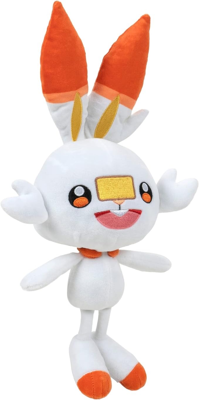 Scorbunny Pokémon plush toy, 22cm – photo 2