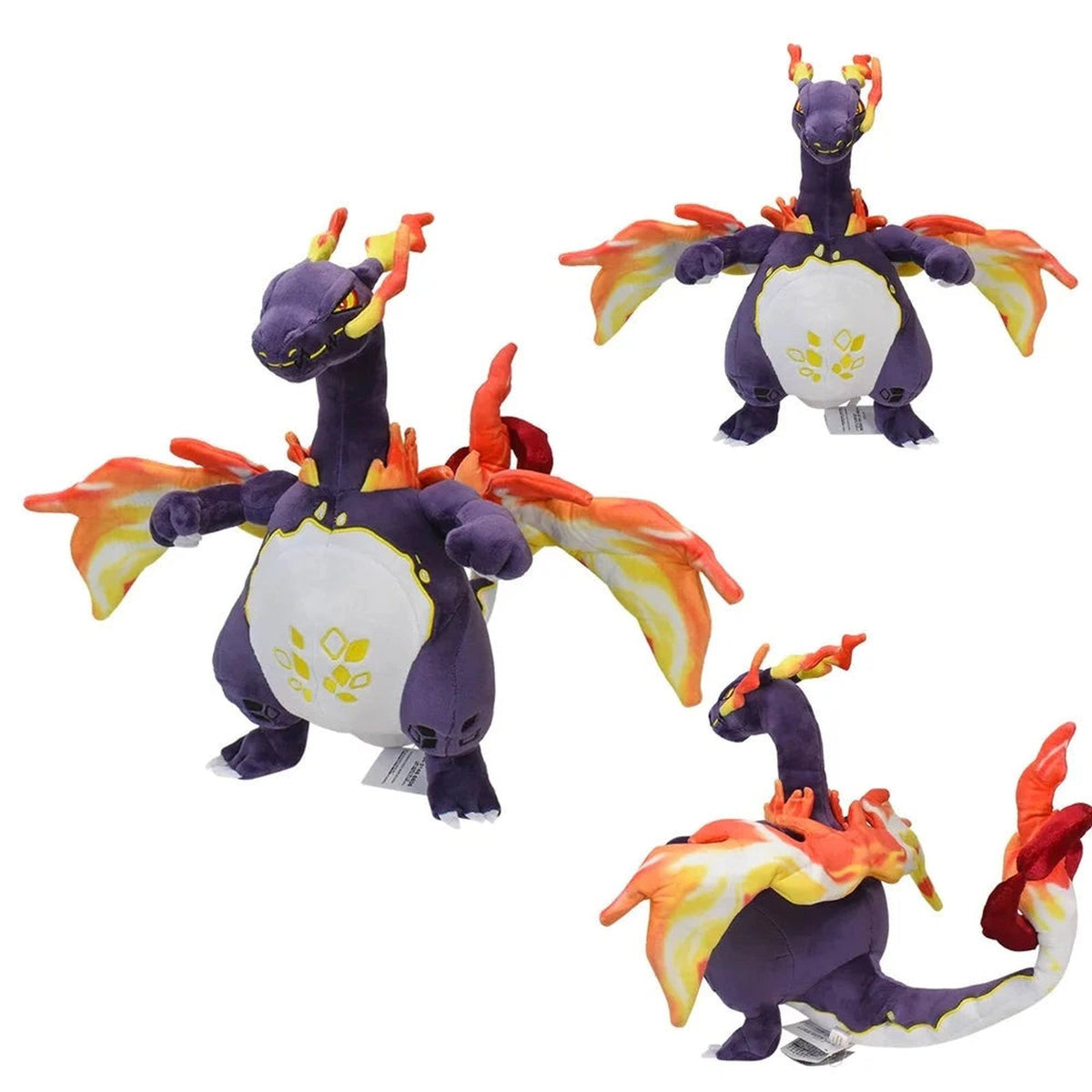 Shiny Gigantamax Charizard plush toy, 38cm – photo 2