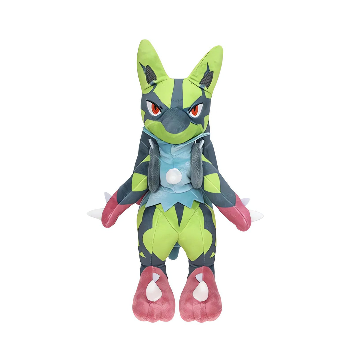 Green Shiny Lucario plush toy