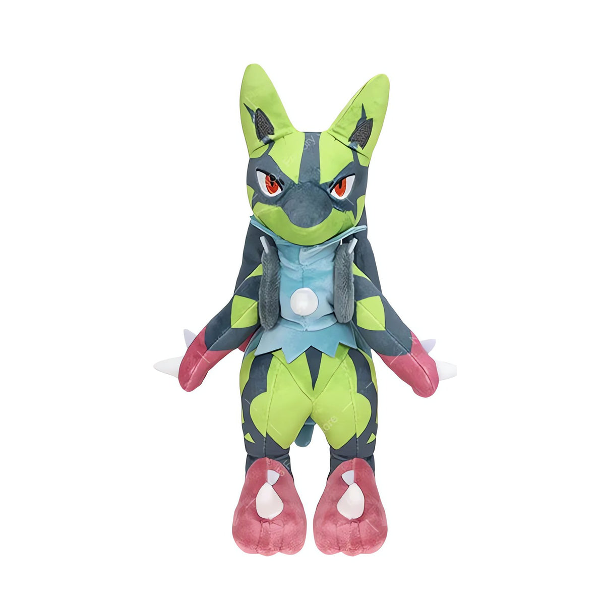 Green Shiny Lucario plush toy – photo 2