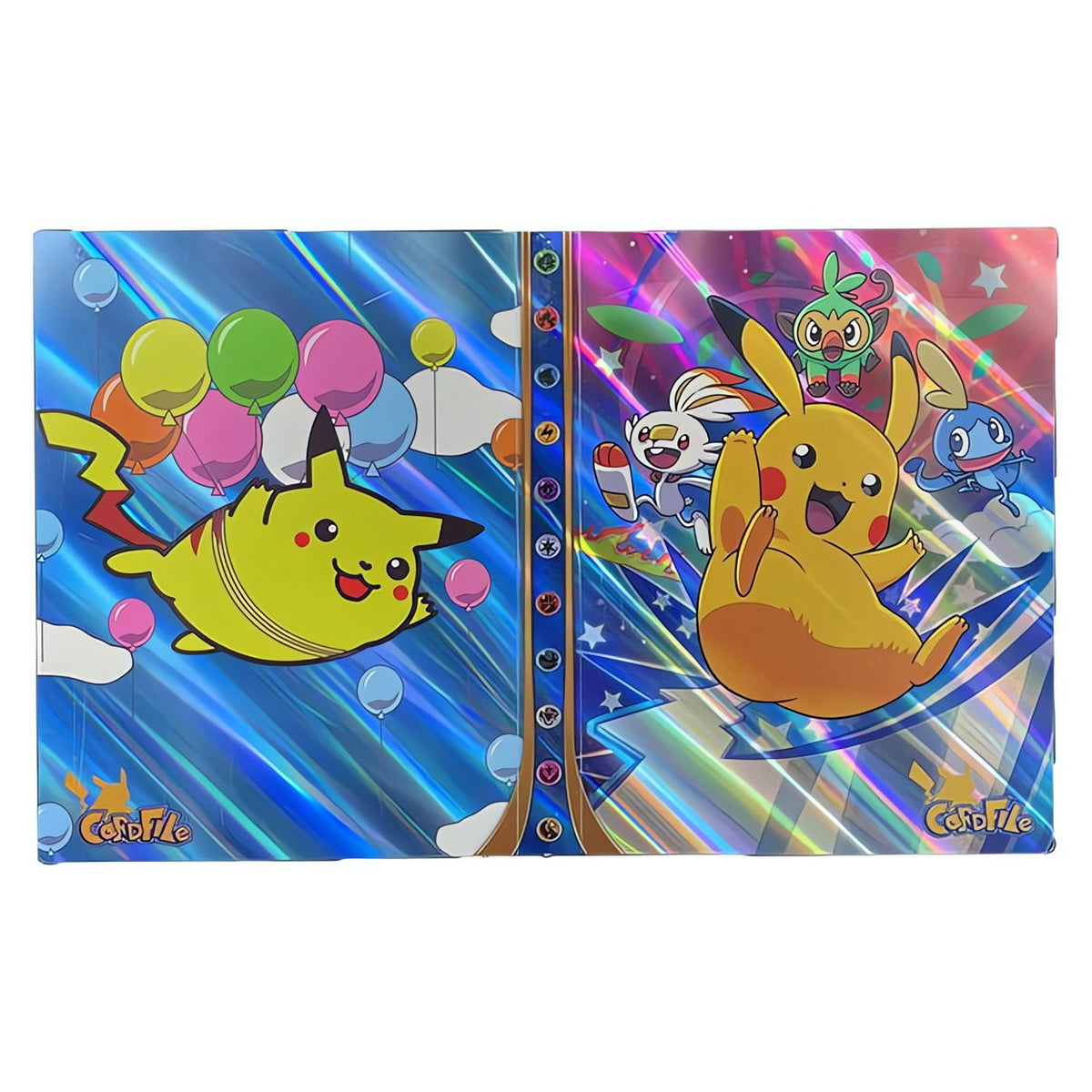 Shiny Pokémon card album for 240 cards – H04