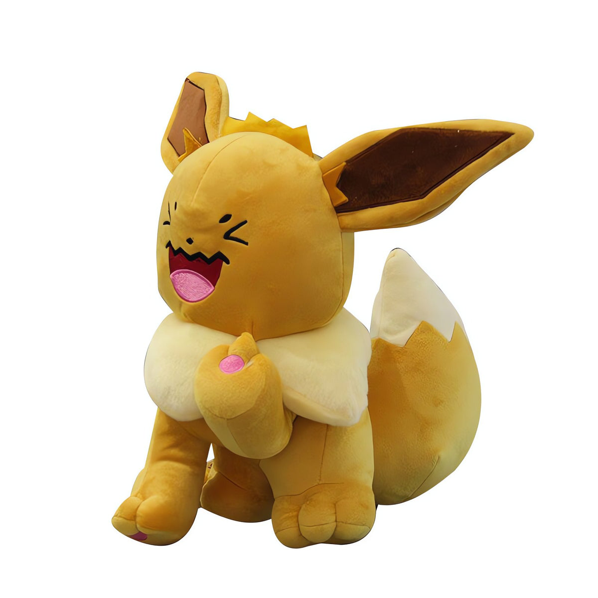 Sitting Eevee plush toy, 30cm