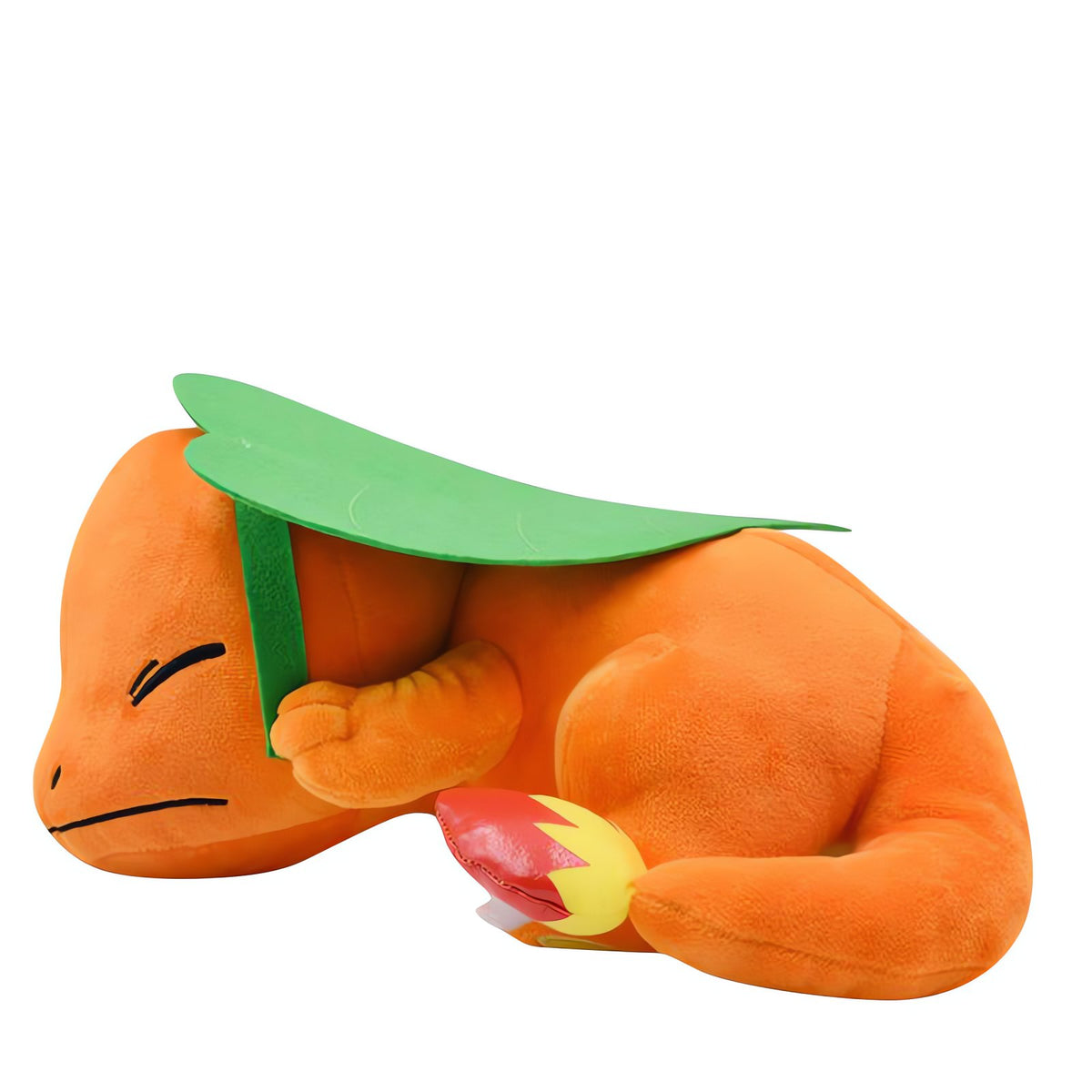 Sleeping Charmander plush toy, 27x12cm