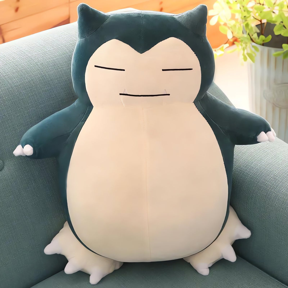 Snorlax plush cushion – photo 2