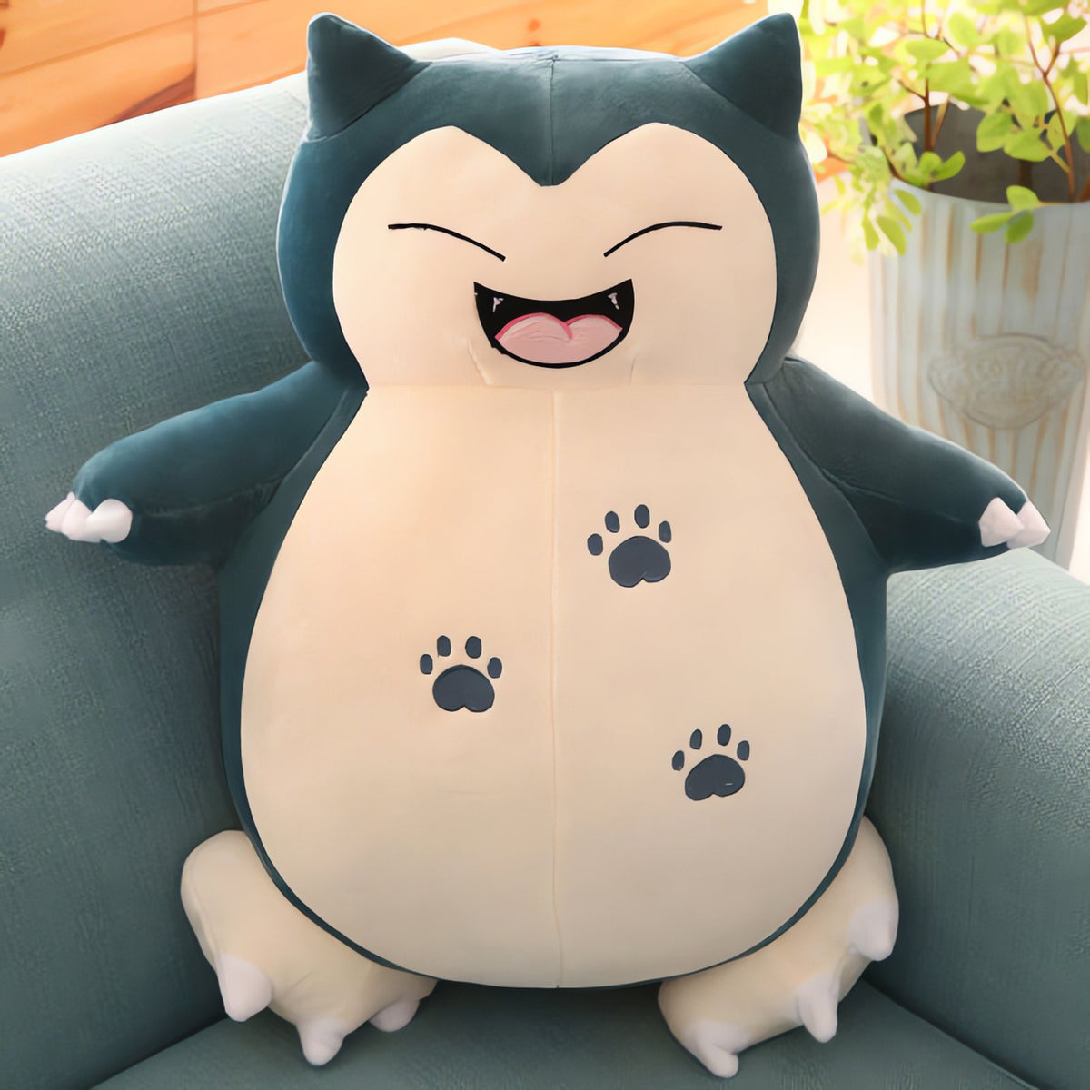 Snorlax plush cushion – 55cm