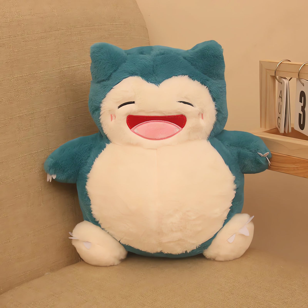 Snorlax plush toy, 30cm – photo 4