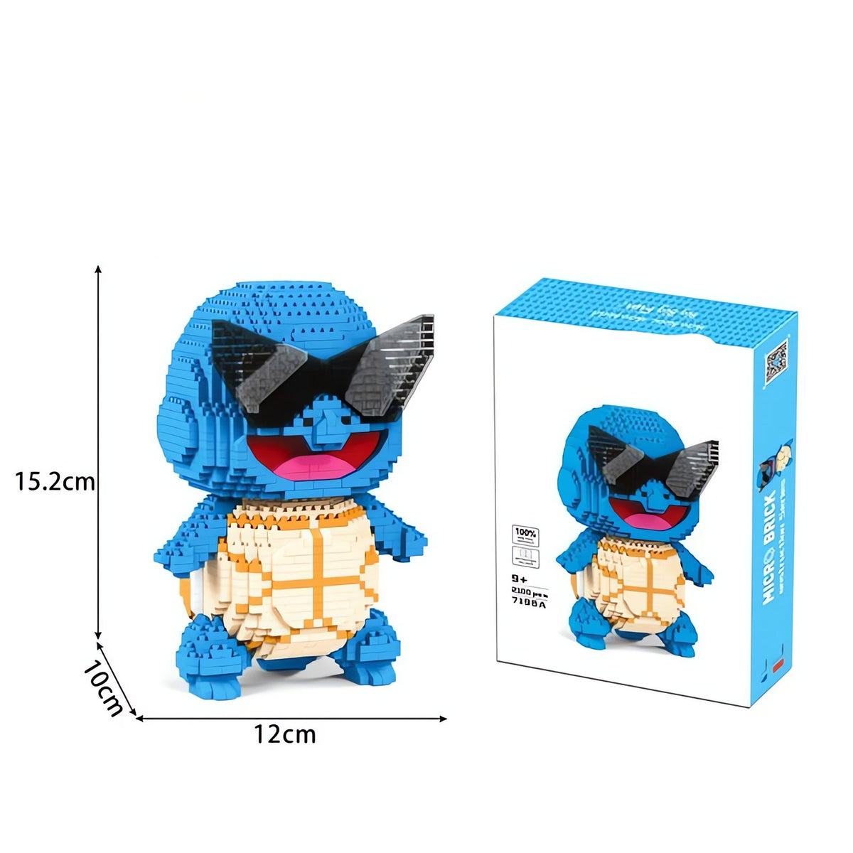 Squirtle building block set, approx. 2,100 pieces – photo 2