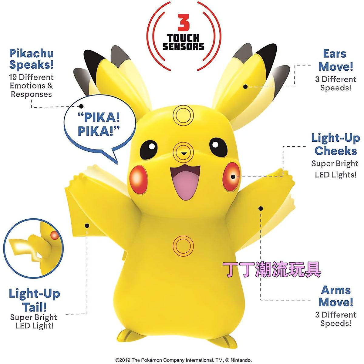 Talking Pikachu and Charmander figures – photo 2