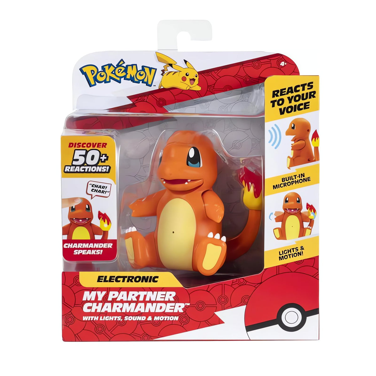 Talking Pikachu and Charmander figures – Charmander