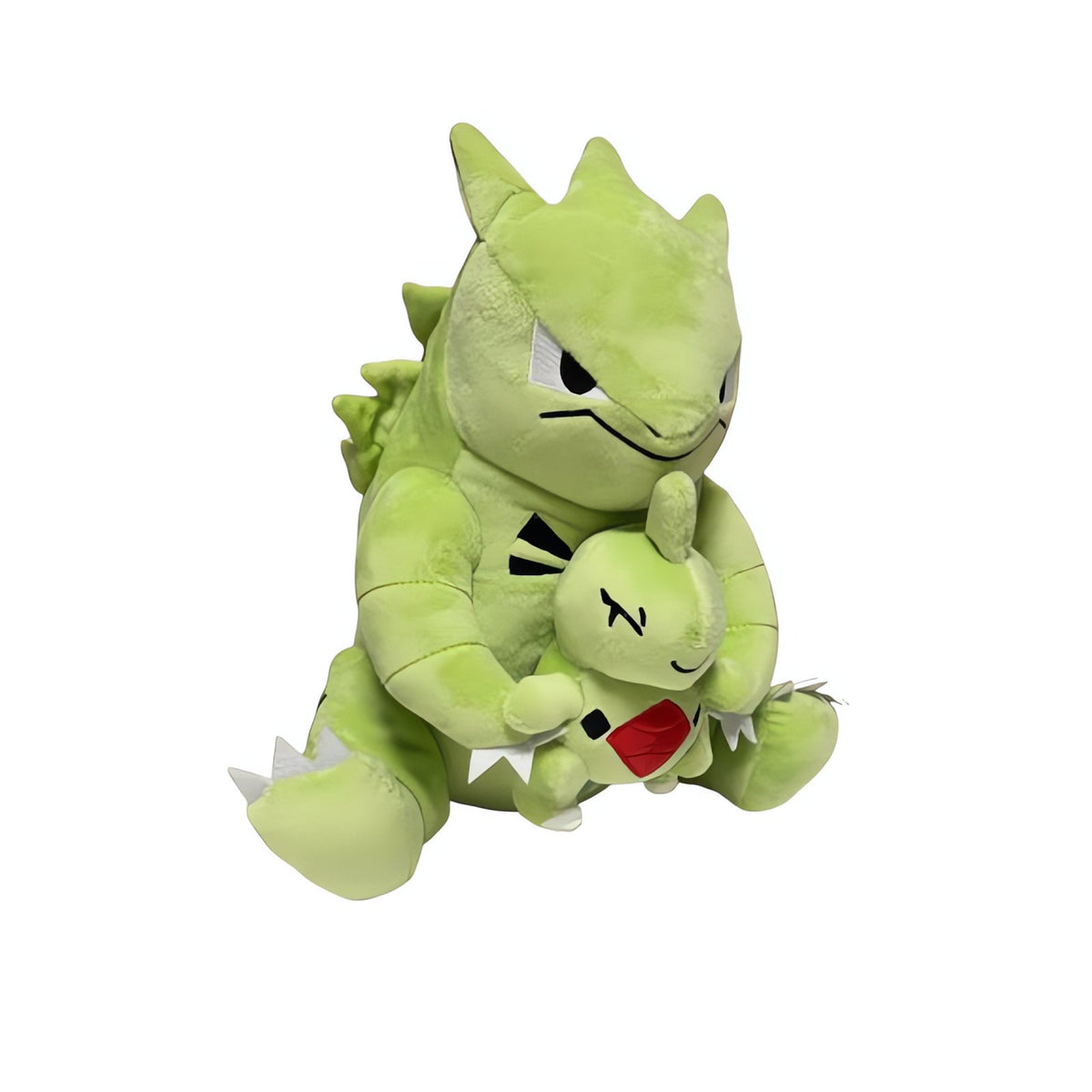 Tyranitar with Larvitar plush toy, 27cm – photo 2