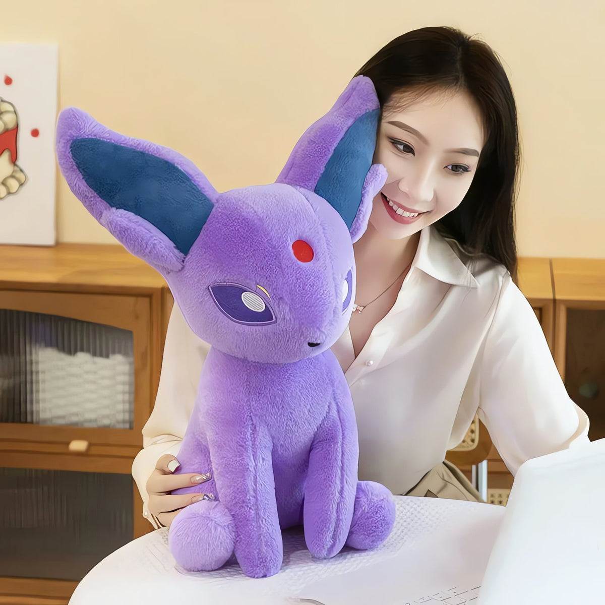 XXL Espeon plush toy – photo 3