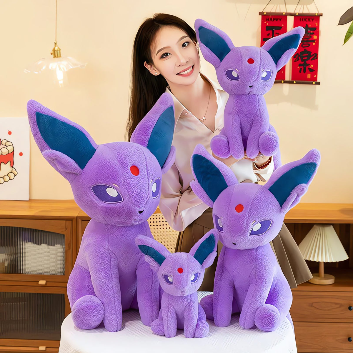 XXL Espeon plush toy – photo 6
