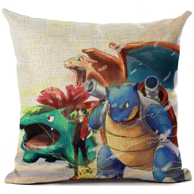 Legendary Team Pokémon pillow, 45 x 45cm