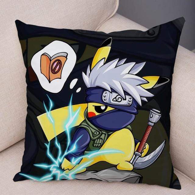 Pikachu Kakashi Pokémon pillow, 45 x 45cm