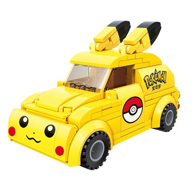 Pokémon building block car, 9cm