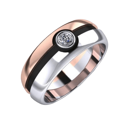 Poké Ball Pokémon Ring