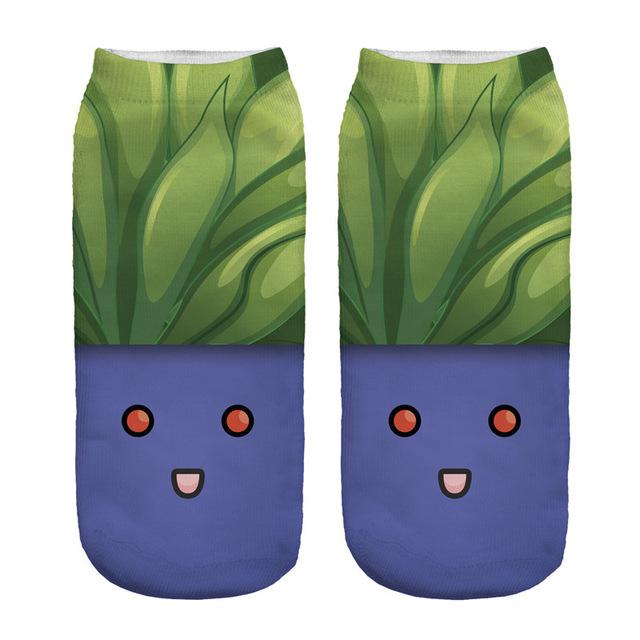 Oddish Pokémon Socks